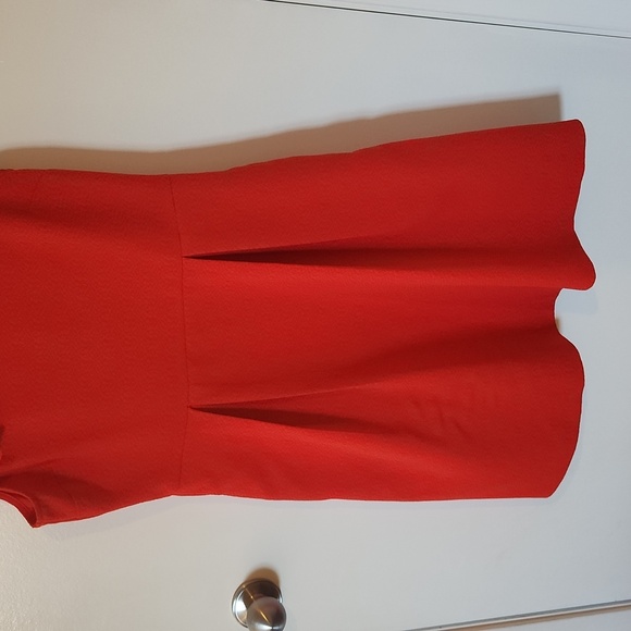 RW&CO ruby red dress with bow detail - Picture 3 of 8